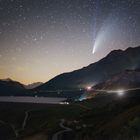 Neowise sul Lago del Moncenisio