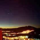 Neowise über Roses, Catalunya