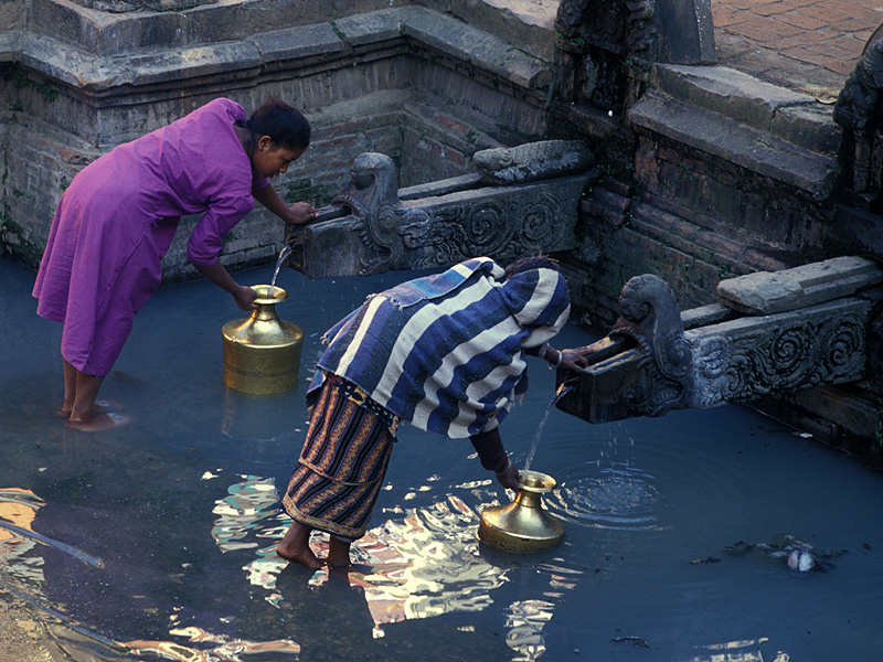 Nepal 10: Brunnen in Patan