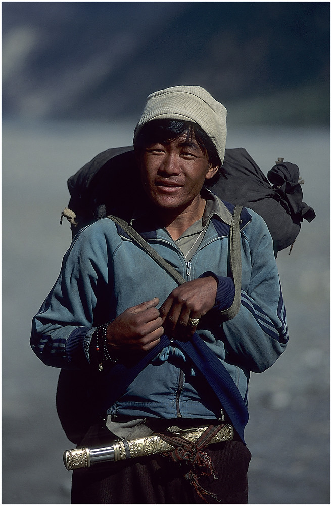 NEPAL 1992 - LAND DER BERGE - JOMSOM TREK -  KALOPANI - MARPHA - BEGEGNUNGEN (41 05)