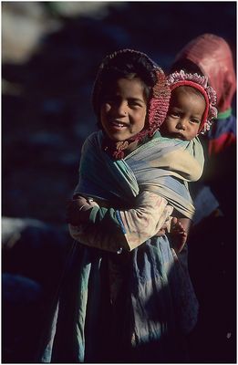 NEPAL 1992 - LAND DER BERGE - JOMSOM TREK - LETE - BEGEGNUNGEN (32 06)