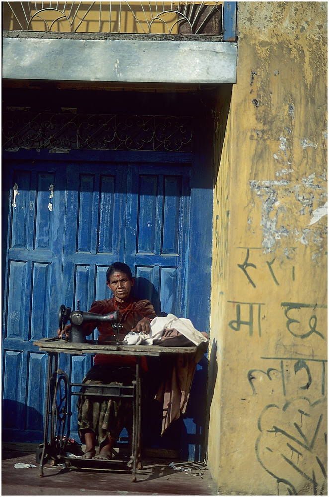 NEPAL 1992 - LAND DER BERGE - JOMSOM TREK - NAUDAHANDA - BEGEGNUNGEN (08 09)