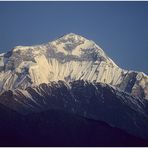 NEPAL 1992 - LAND DER BERGE - JOMSOM TREK - SIKHET - AUSBLICKE - DHAULAGIRI MASSIV (22 05)