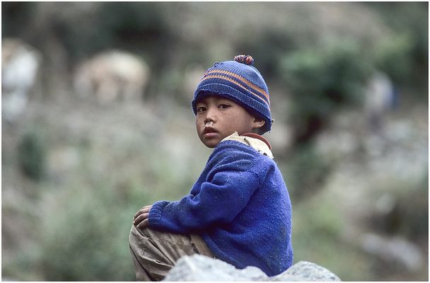 NEPAL 1992 - LAND DER BERGE - JOMSOM TREK - SIKHET - BEGEGNUNGEN (21 09)