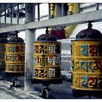 Nepal 1997 / prayer wheels