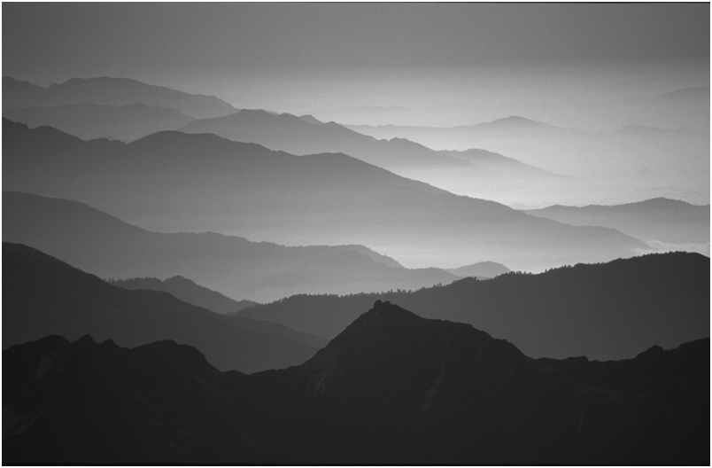 Nepal (7): Blick über die Ausläufer des Himalaya