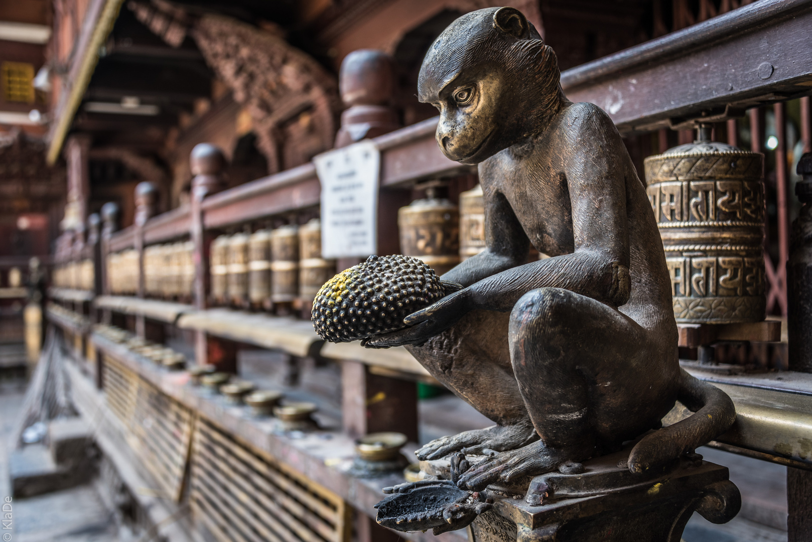 Nepal - Kathmandu - Patan - Goldener Tempel Kwa Bahal