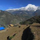 Nepal morgens am Annapurna