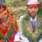 "Nepalese Bride groom & Bride during the Wedding ceremony"