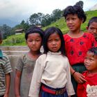 Nepalese kids near Bagmati river