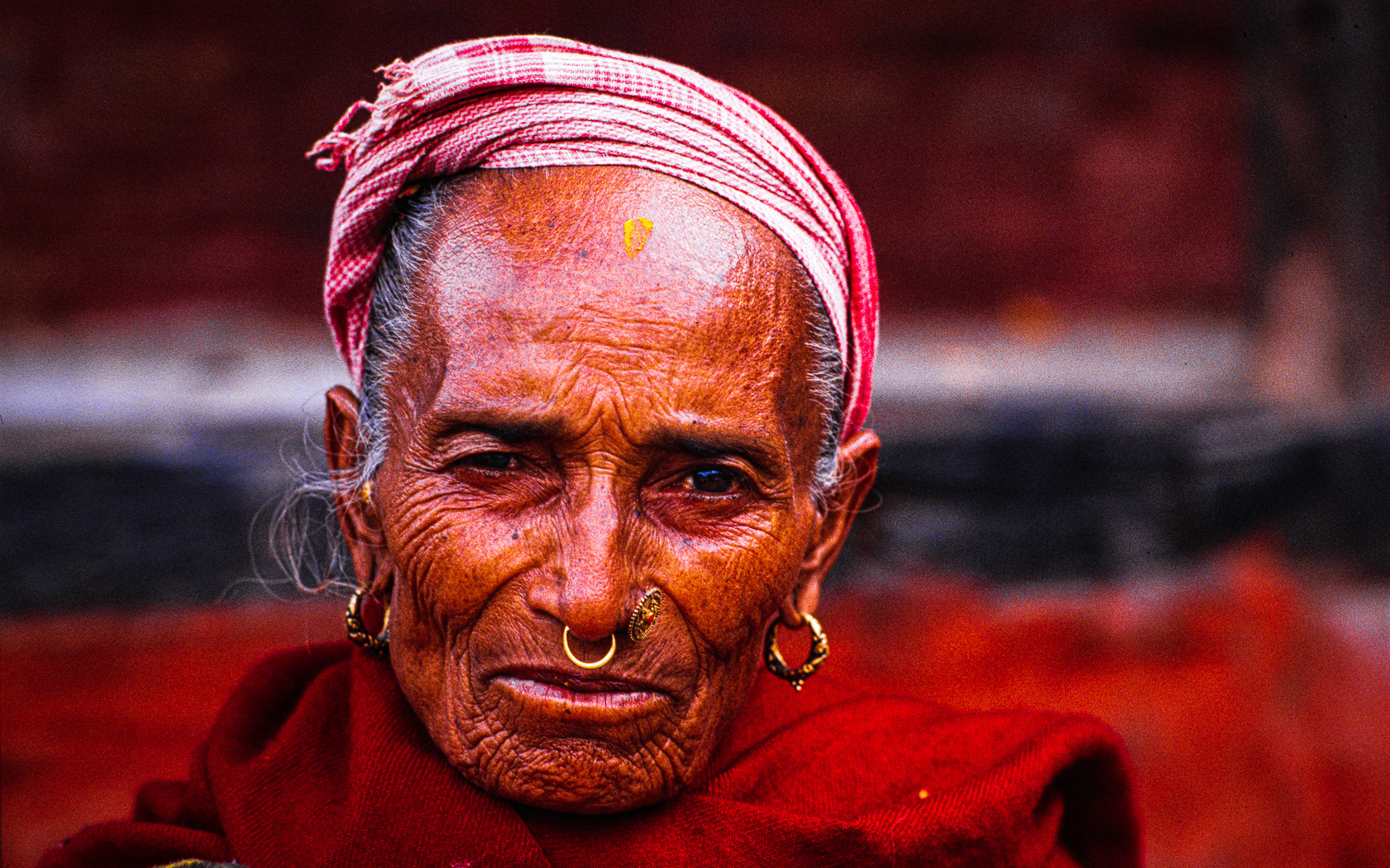 Nepalesische Bäuerin, Pokhara