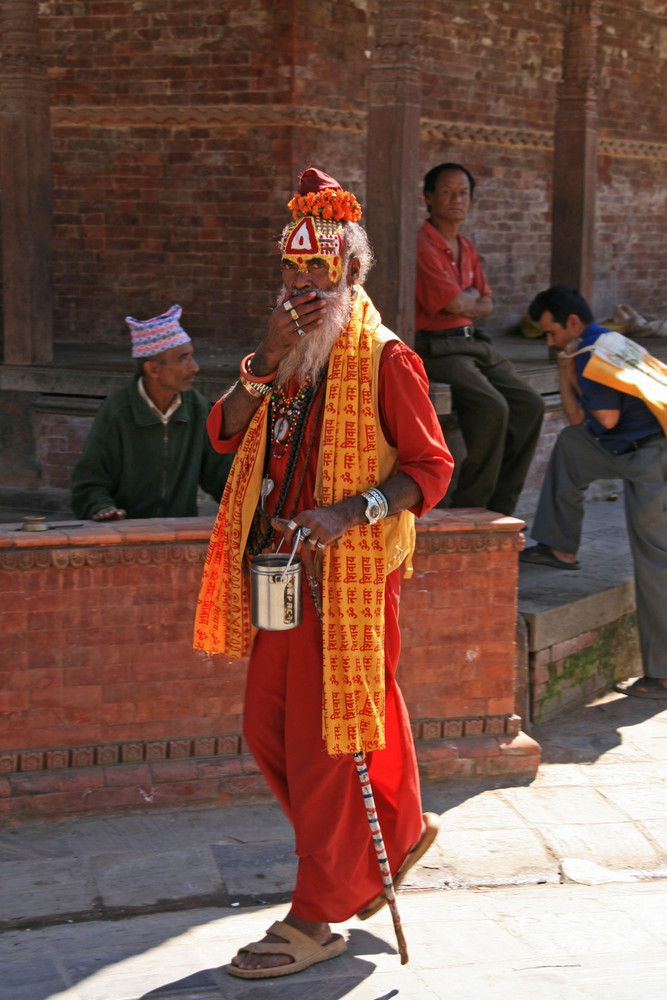Nepalesischer Bettelmönch