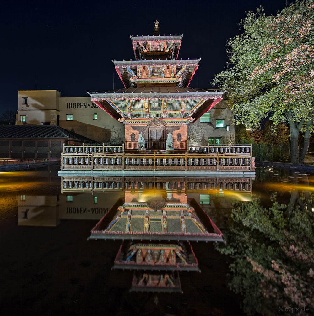 Nepalesischer Pagoden-Tempel