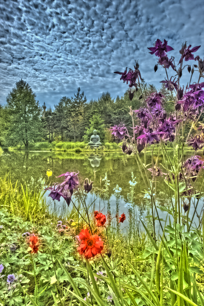 Nepalgarten bei Wiesent Foto &amp; Bild landschaft, garten