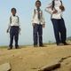 Nepali boys on their way to school