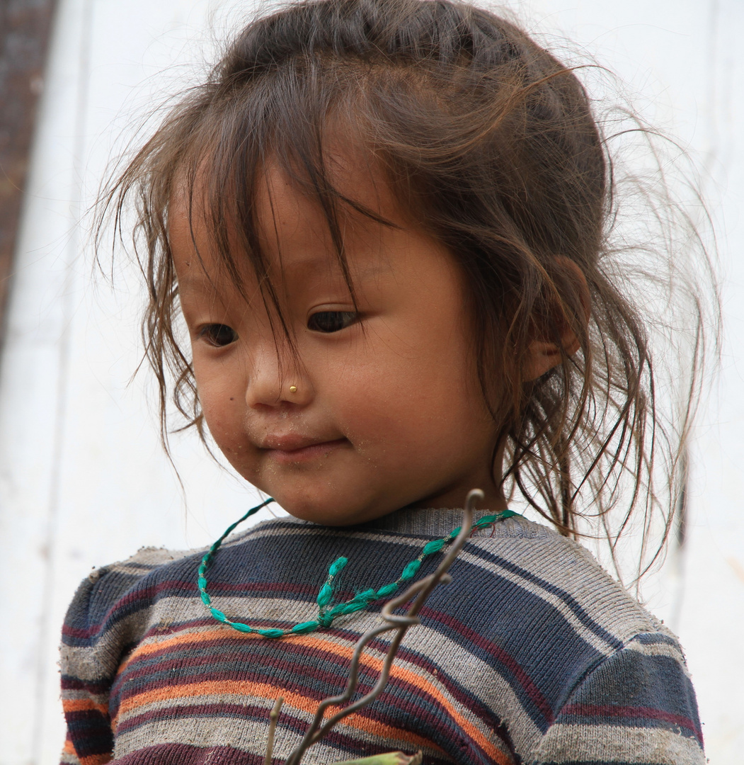 Nepali-Mädchen