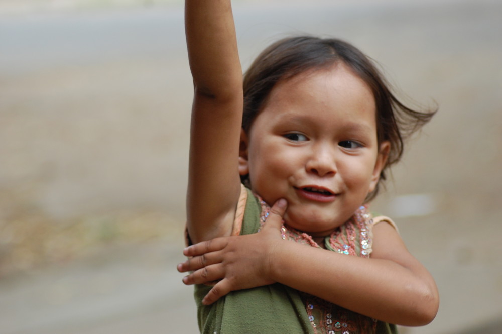 Nepali smile