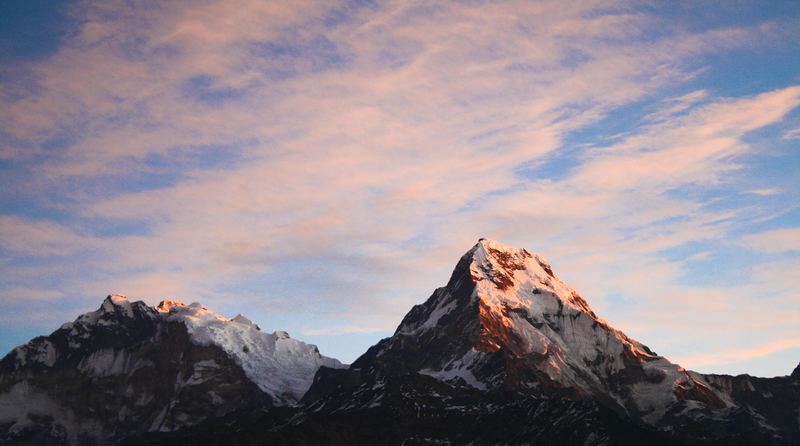 Nepali Sonnenaufgang