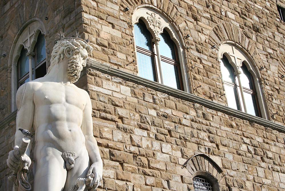 Neptun am Palazzo Vecchio