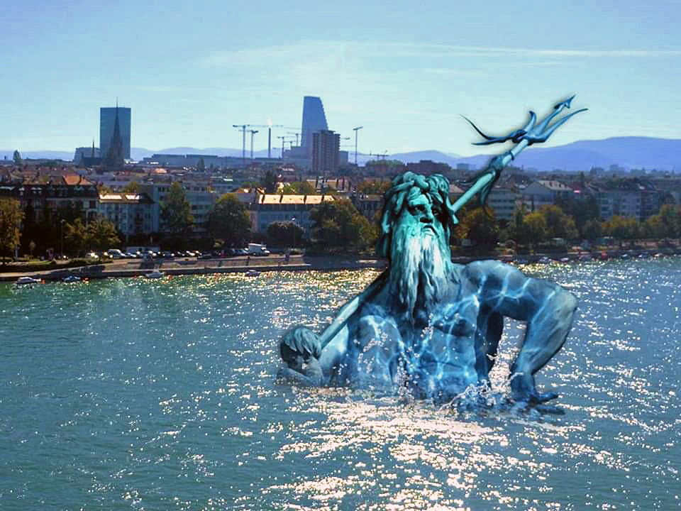 Neptun auf Besuch in Basel