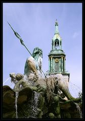 Neptun bewacht "seine" Kirche