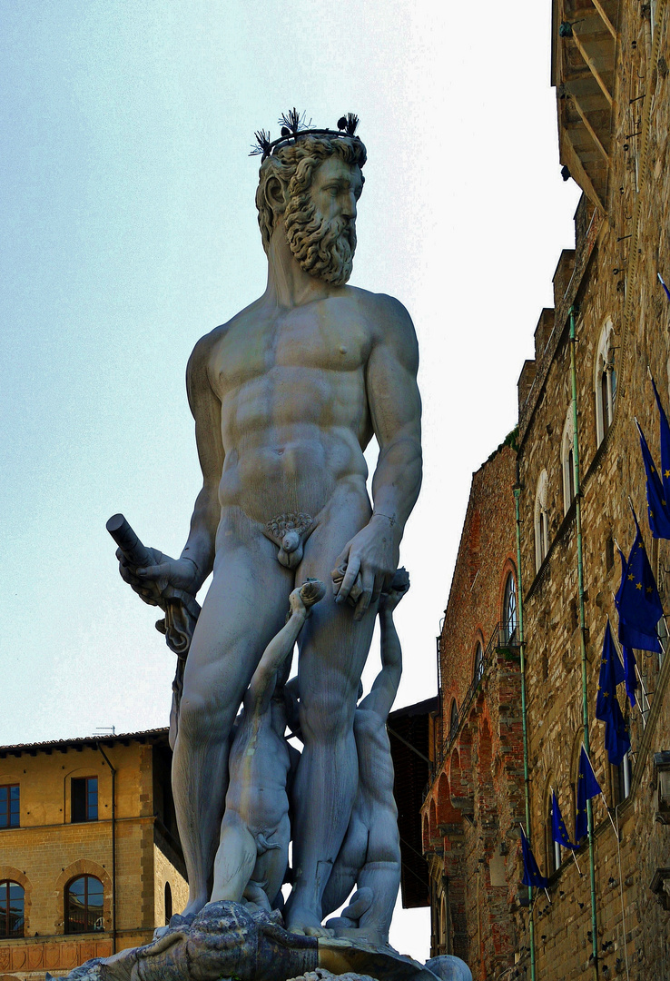 " Neptun - Brunnen " Florenz