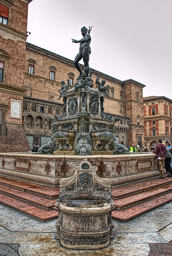 " Neptun Brunnen in Bologna "