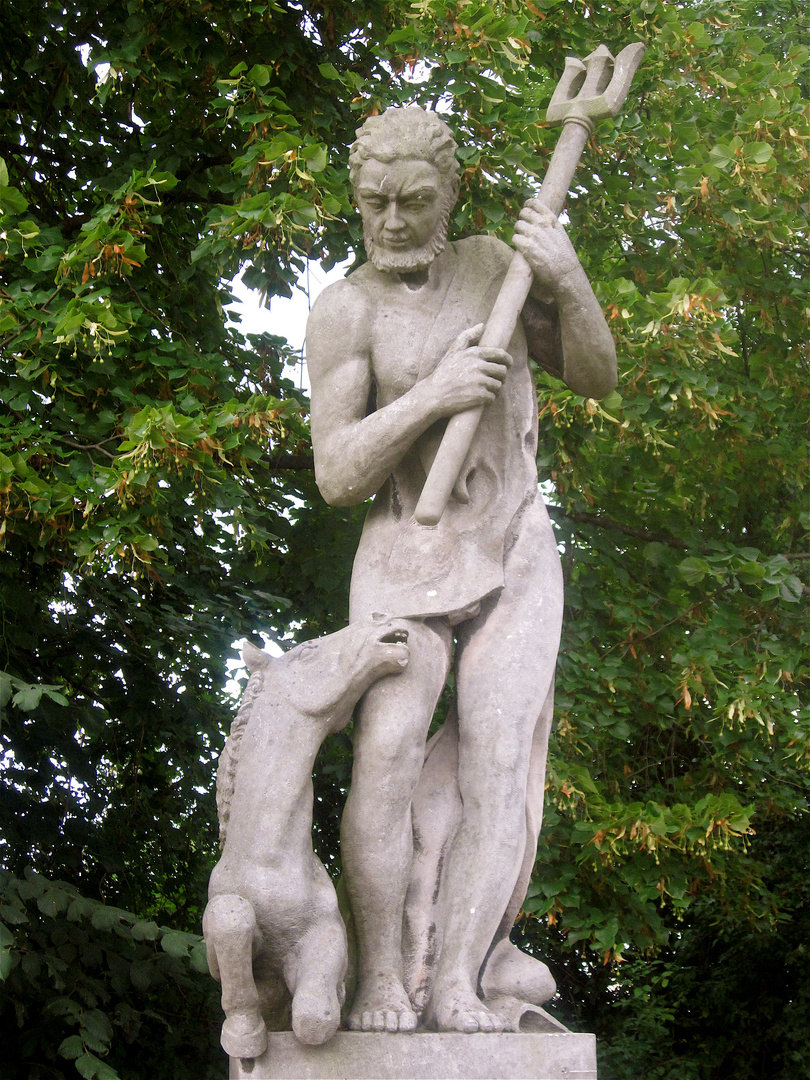 Neptun der römische Gott des Meeres