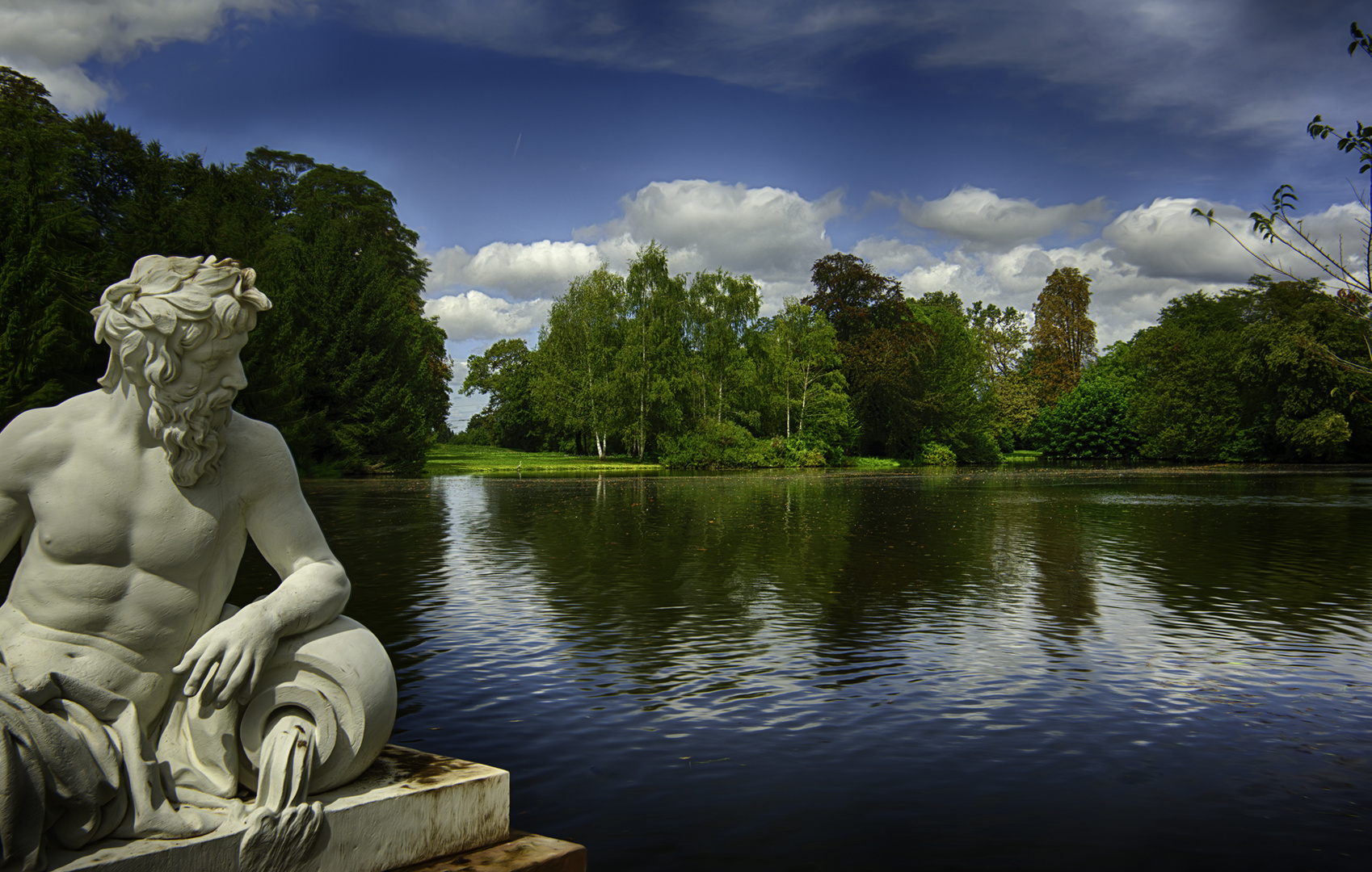 Neptun-im-Schwetzinger-Schlosspark