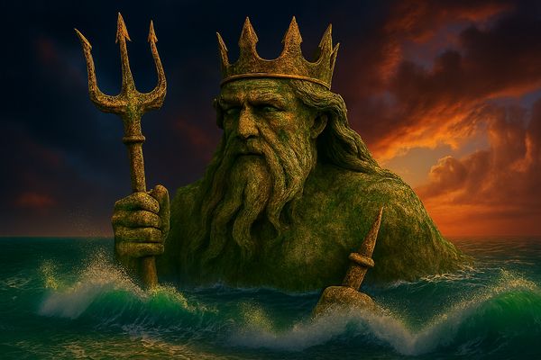 Neptun – Titan aus Salz, Stein und Zeit