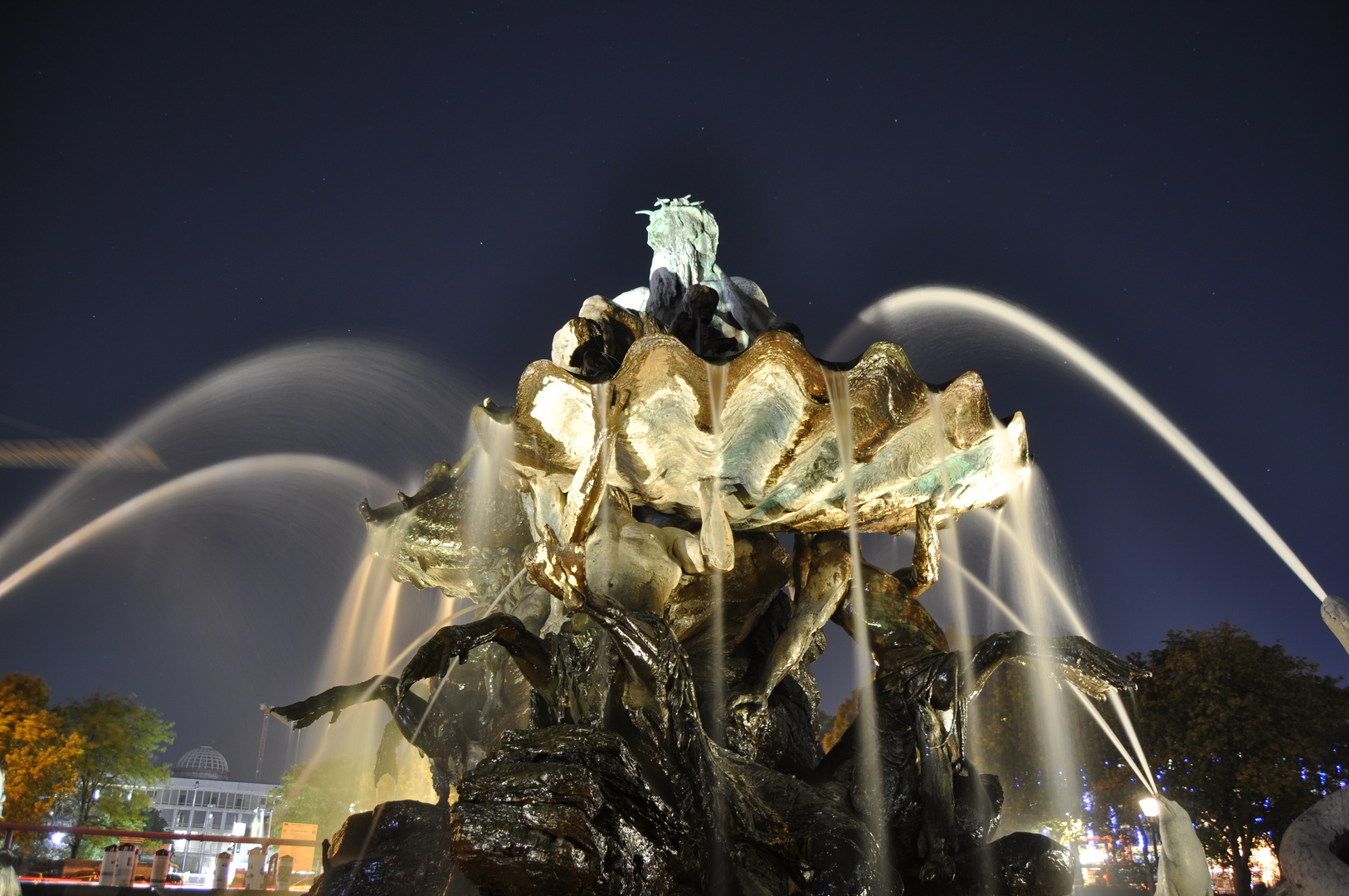 Neptunbrunnen am Alexanderplatz