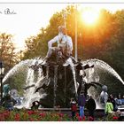 Neptunbrunnen am Berliner Alexanderplatz