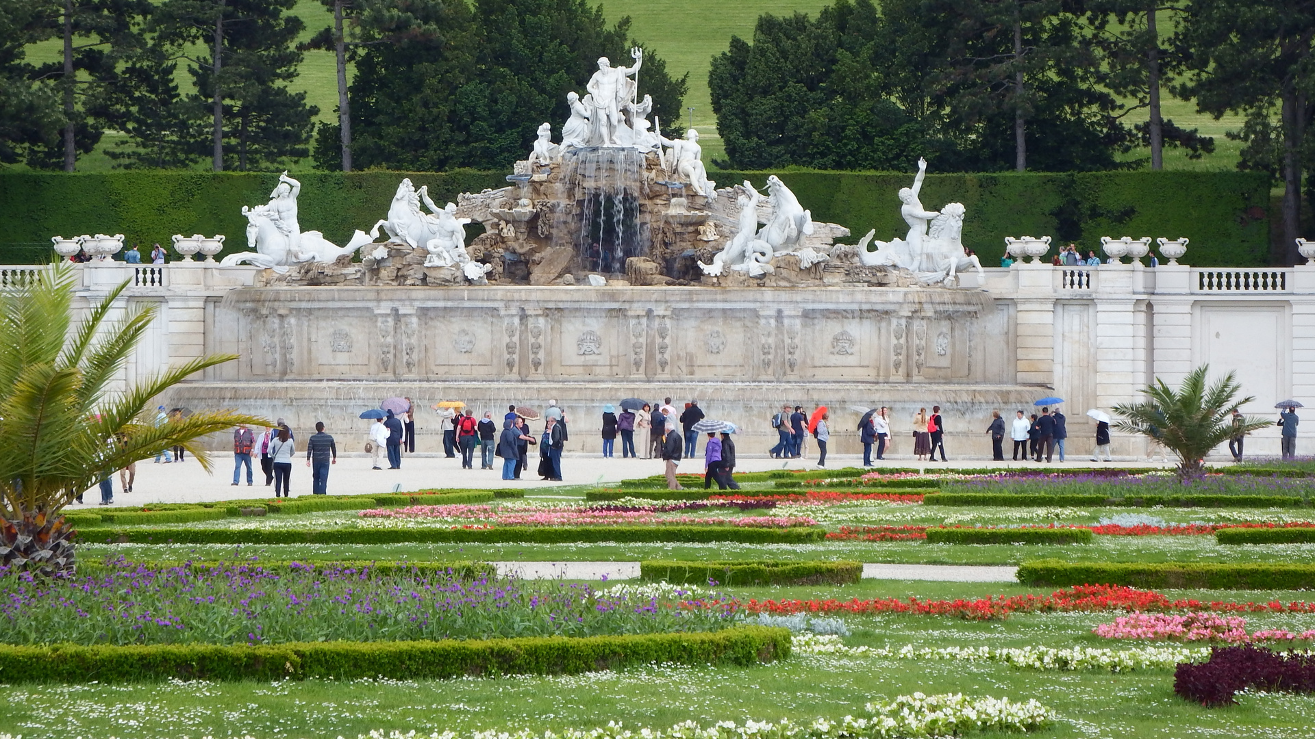 Neptunbrunnen bei Schloss Schönbrunn