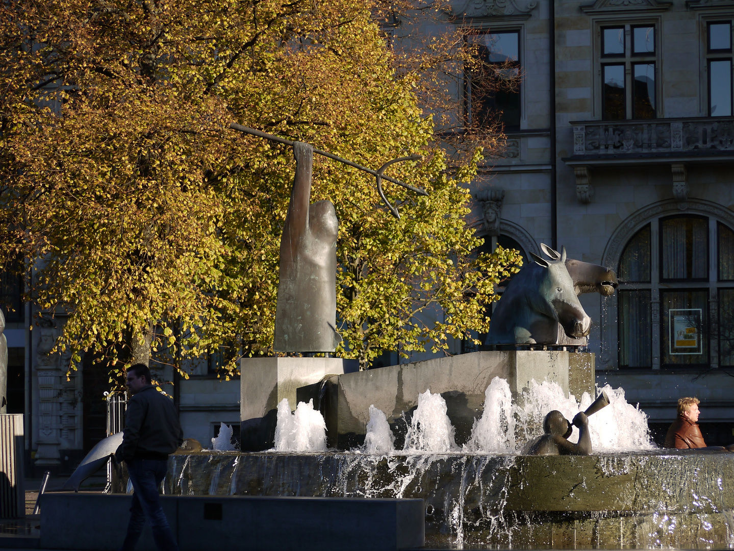 Neptunbrunnen Bremen Domshof