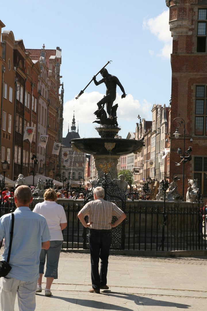 Neptunbrunnen Danzig