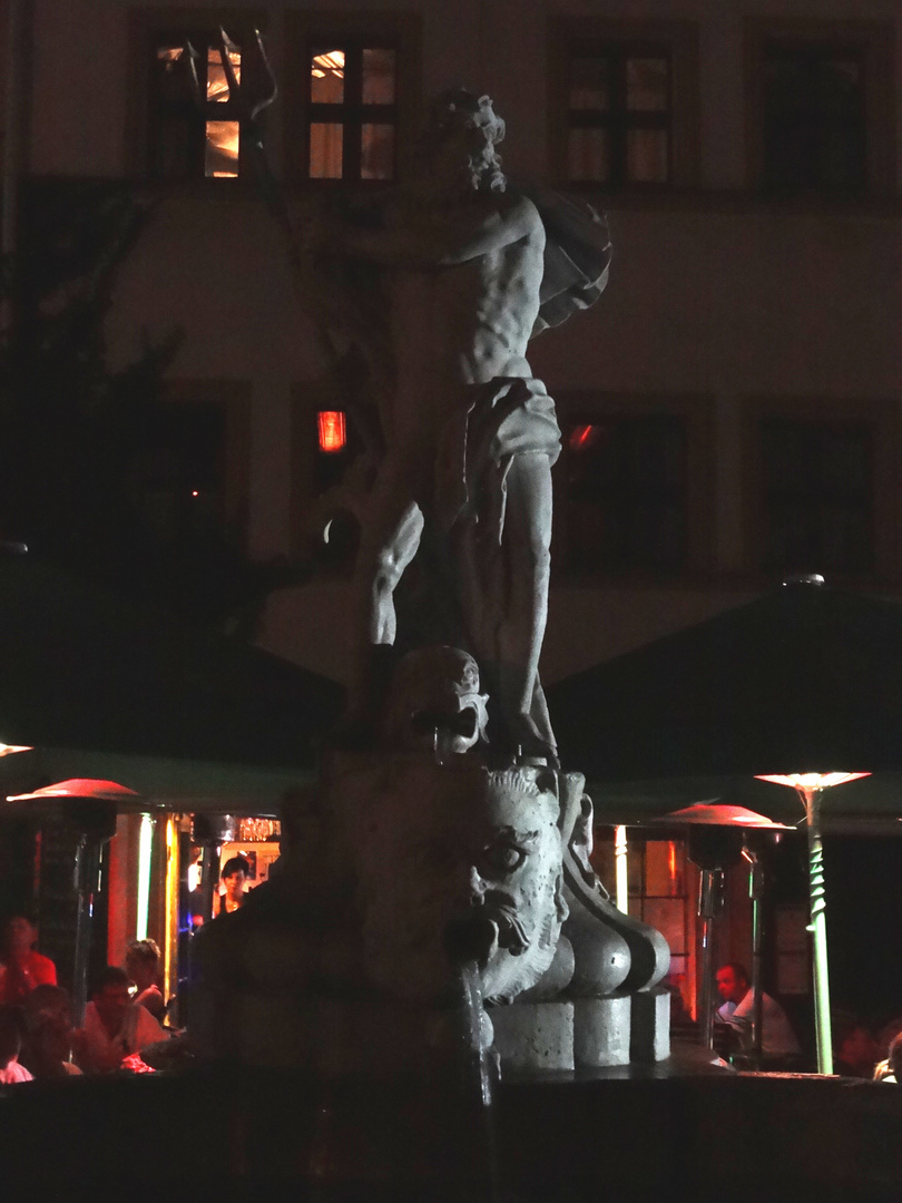 Neptunbrunnen Görlitz Untermarkt