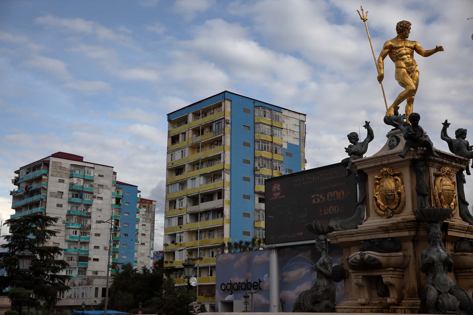 Neptunbrunnen in Batumi