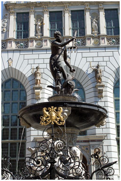 Neptunbrunnen in Danzig