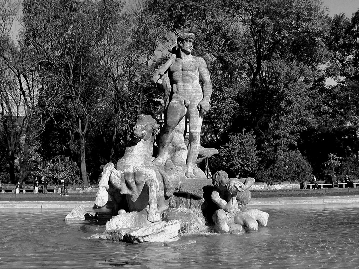 Neptunbrunnen in München