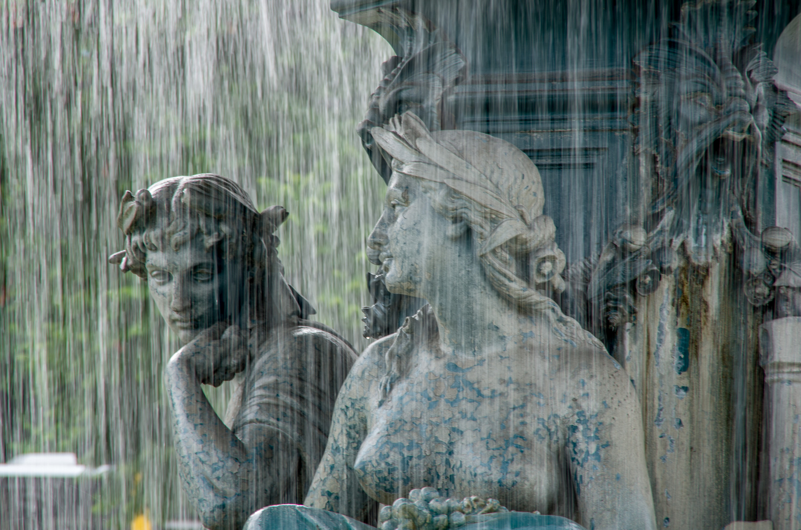 Neptunbrunnen, Lissabon