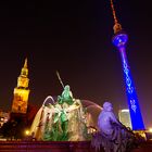 Neptunbrunnen mit Fernsehturm