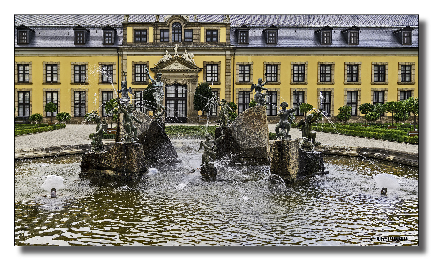 Neptunbrunnen - Schloss Herrenhausen