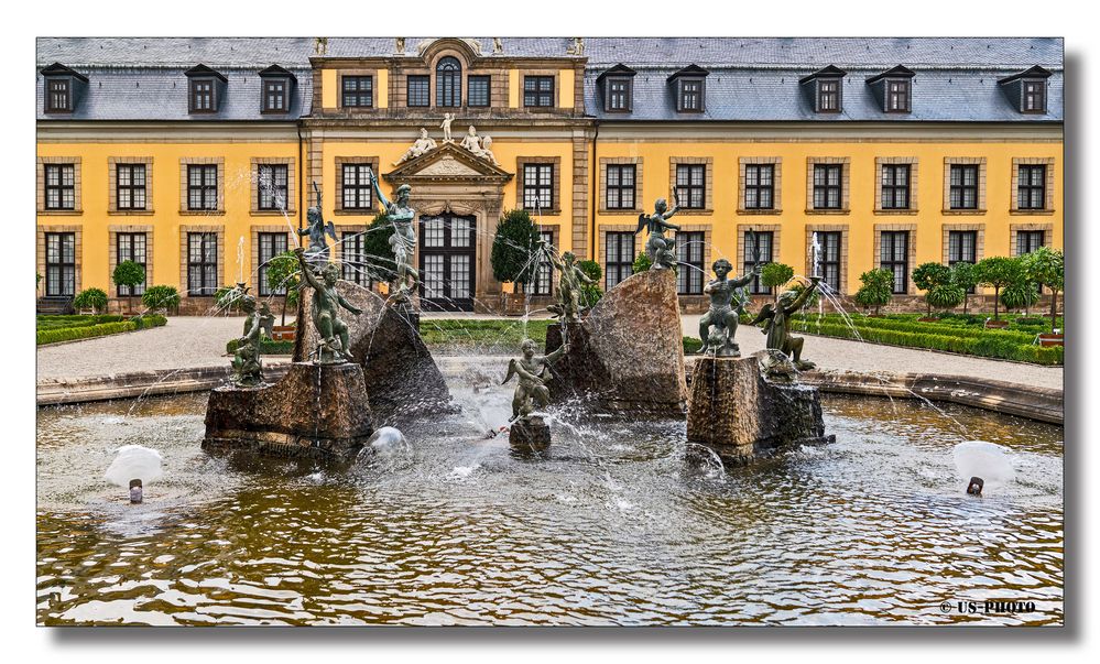 Neptunbrunnen - Schloss Herrenhausen