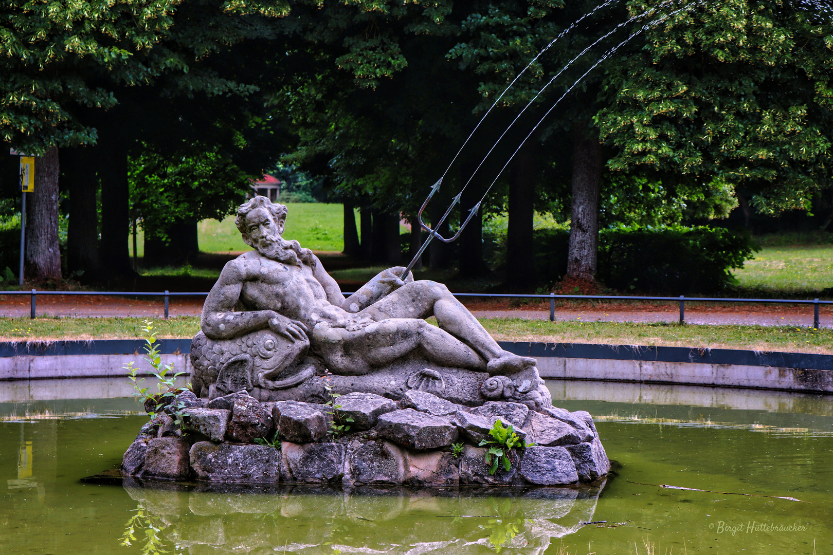 Neptunbrunnen (Schloss Schwanberg)