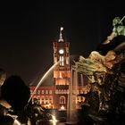 Neptunbrunnen und Rotes Rathaus