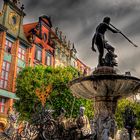 Neptunbrunnen vor dem Artushof