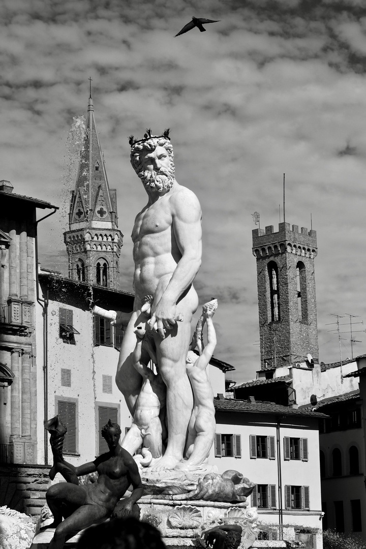 Neptunbrunnen(Bartolomeo Ammanati) in Florenz