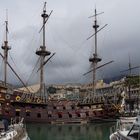 Neptune im Hafen von Genua.