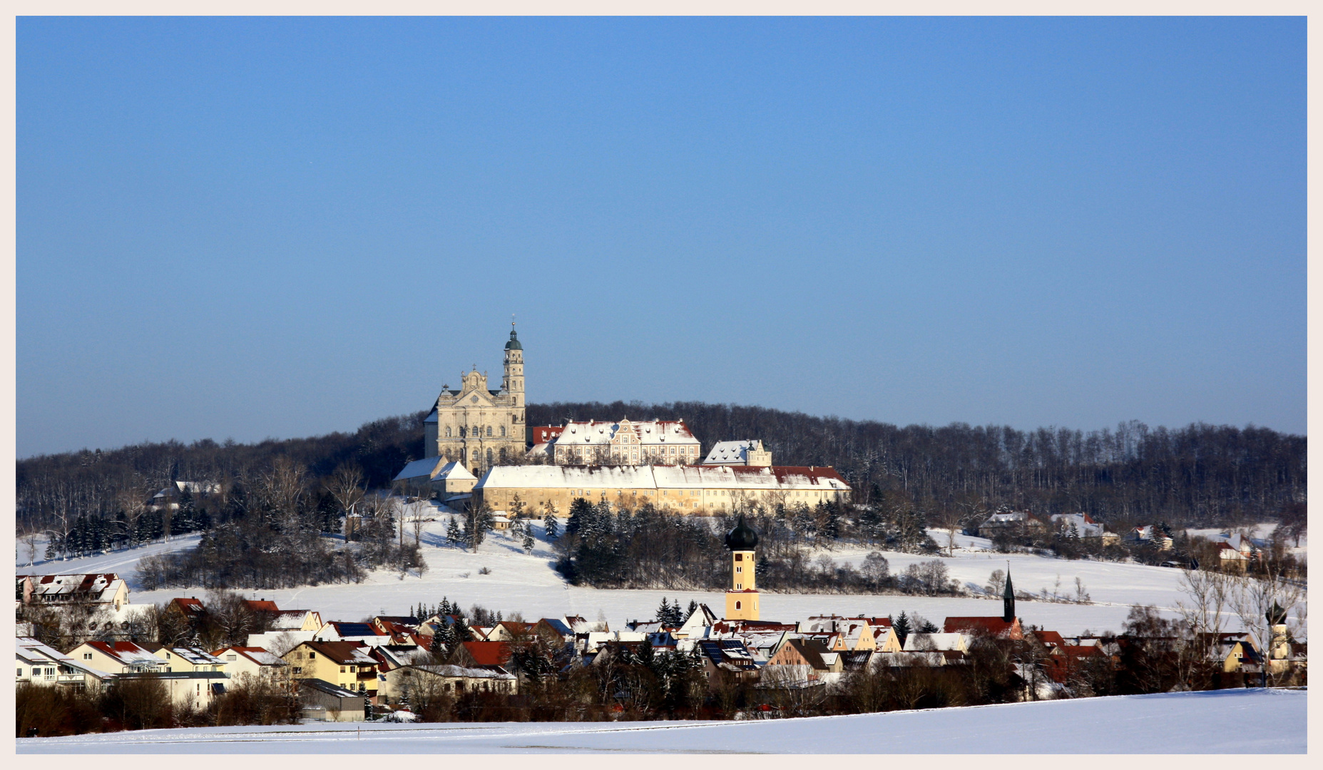 Neresheim im Schnee