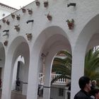 Nerja im Oktober 2011 Haus beim Balkon von Europa